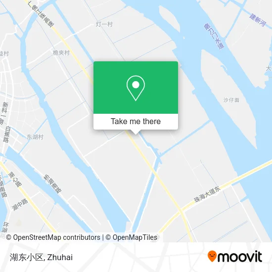 湖东小区 map