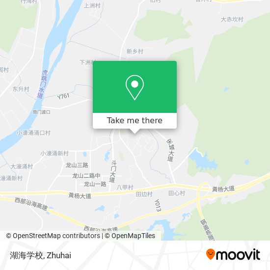 湖海学校 map