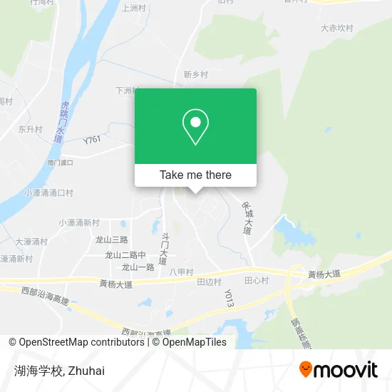 湖海学校 map