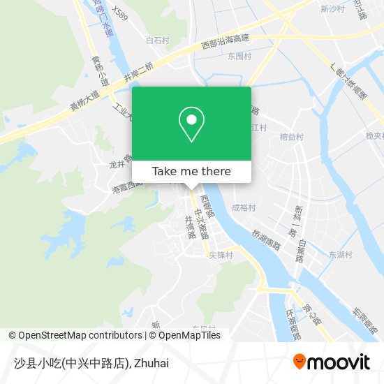 沙县小吃(中兴中路店) map