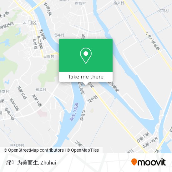 绿叶为美而生 map