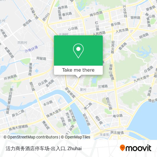 活力商务酒店停车场-出入口 map
