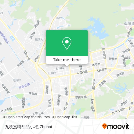 九枚蜜嘟甜品小吃 map