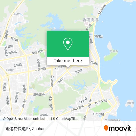 速递易快递柜 map