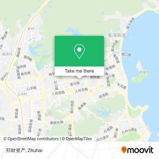 邦财资产 map