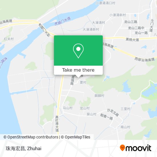 珠海宏昌 map
