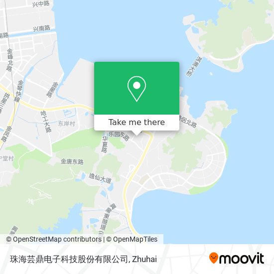 珠海芸鼎电子科技股份有限公司 map