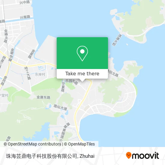 珠海芸鼎电子科技股份有限公司 map