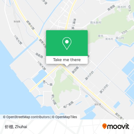 虾棚 map