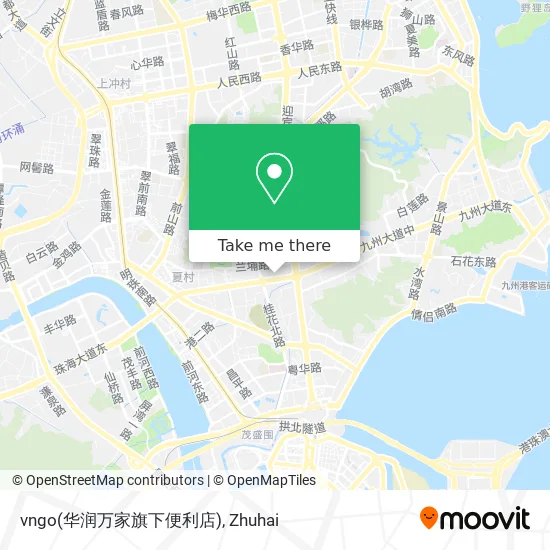 vngo(华润万家旗下便利店) map