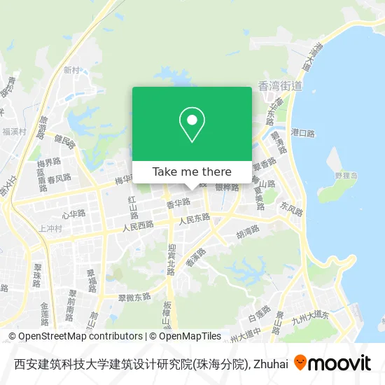 西安建筑科技大学建筑设计研究院(珠海分院) map
