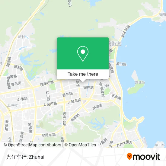 光仔车行 map