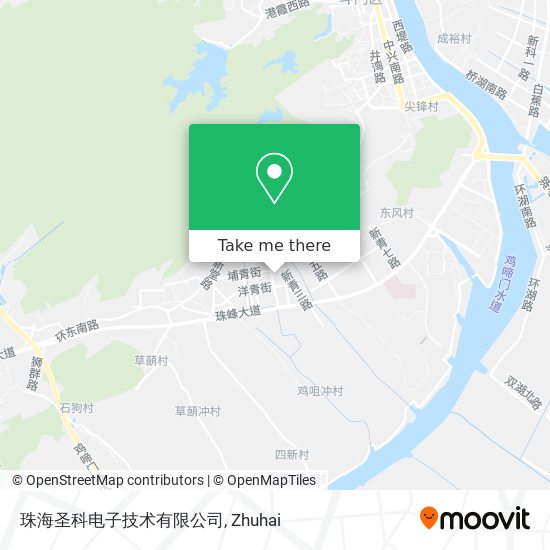 珠海圣科电子技术有限公司 map