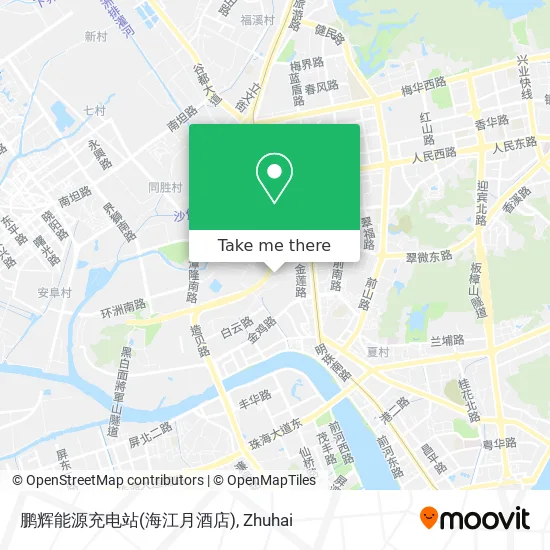鹏辉能源充电站(海江月酒店) map