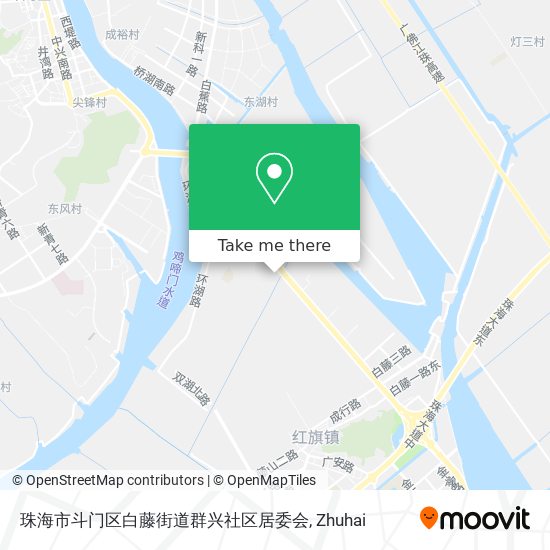 珠海市斗门区白藤街道群兴社区居委会 map