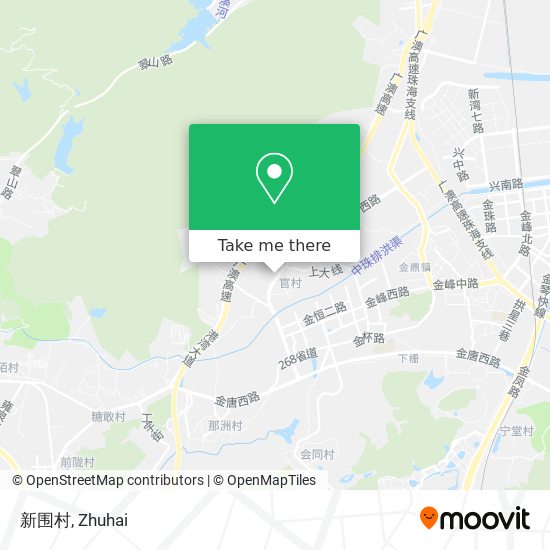 新围村 map