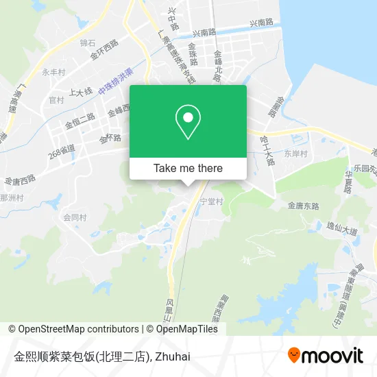 金熙顺紫菜包饭(北理二店) map