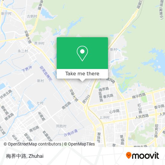 梅界中路 map