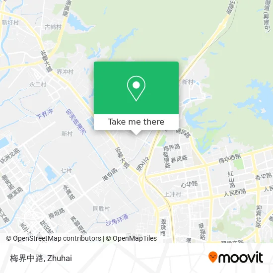 梅界中路 map