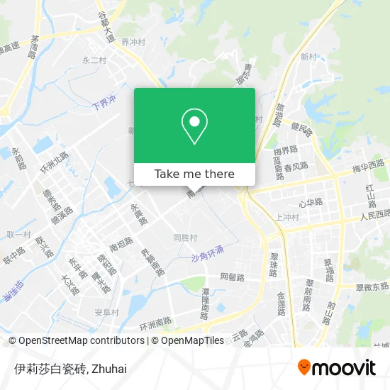 伊莉莎白瓷砖 map