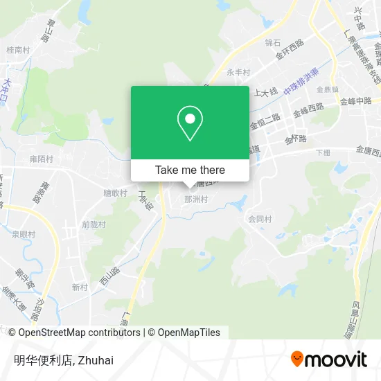 明华便利店 map