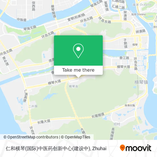 仁和横琴(国际)中医药创新中心(建设中) map