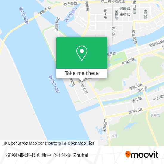 横琴国际科技创新中心-1号楼 map