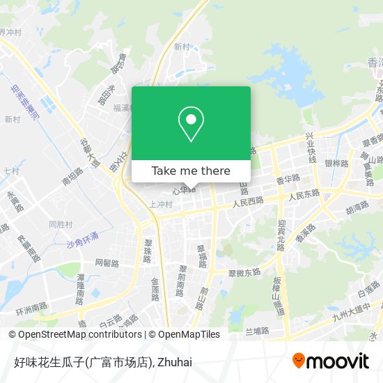 好味花生瓜子(广富市场店) map