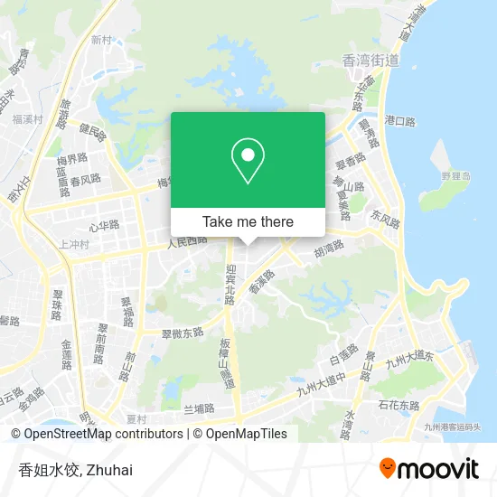 香姐水饺 map