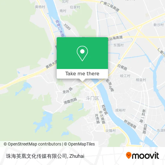 珠海英凰文化传媒有限公司 map