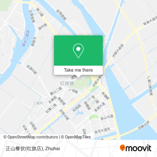 正山餐饮(红旗店) map