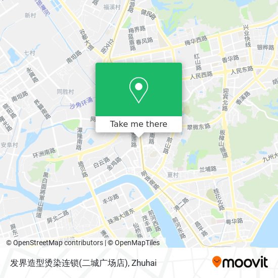 发界造型烫染连锁(二城广场店) map