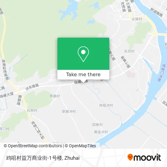 鸡咀村益万商业街-1号楼 map