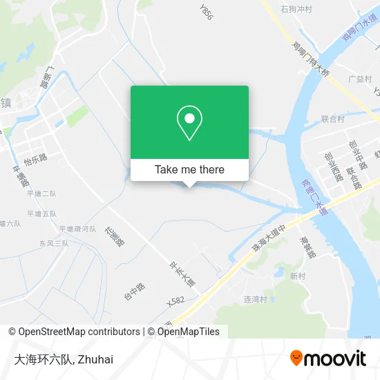 大海环六队 map