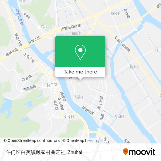 斗门区白蕉镇赖家村曲艺社 map