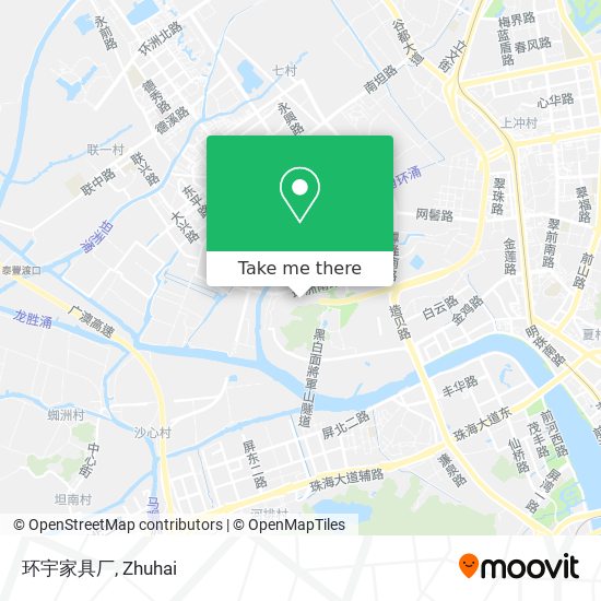 环宇家具厂 map