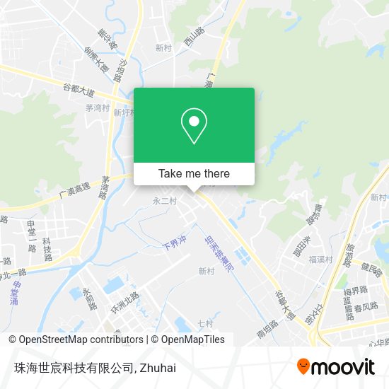 珠海世宸科技有限公司 map