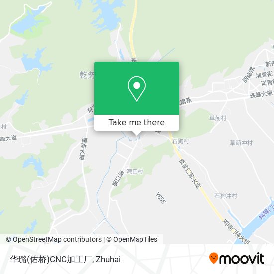 华璐(佑桥)CNC加工厂 map