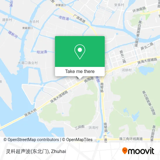 灵科超声波(东北门) map