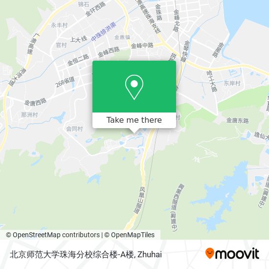 北京师范大学珠海分校综合楼-A楼 map