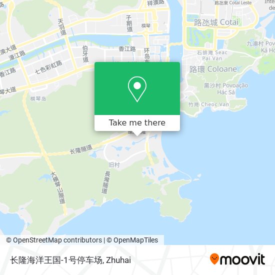长隆海洋王国-1号停车场 map