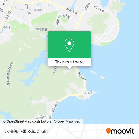 珠海郭小果公寓 map