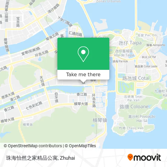 珠海怡然之家精品公寓 map