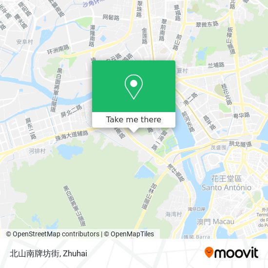 北山南牌坊街 map