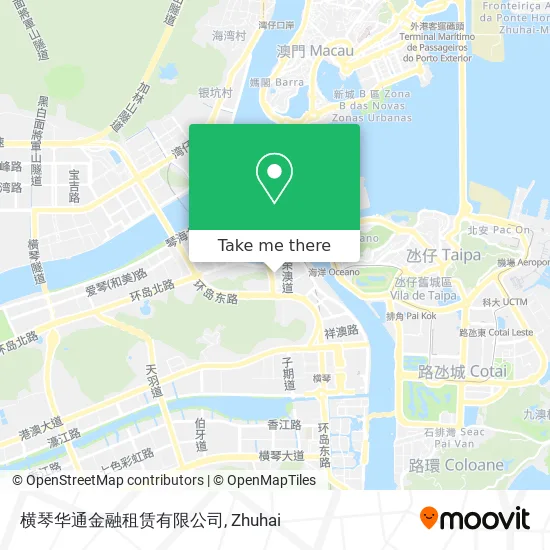 横琴华通金融租赁有限公司 map