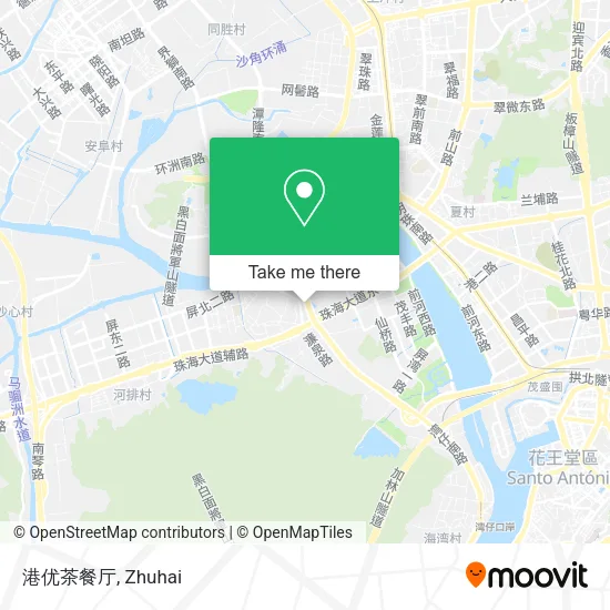 港优茶餐厅 map