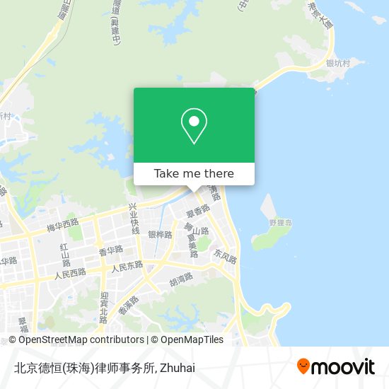 北京德恒(珠海)律师事务所 map