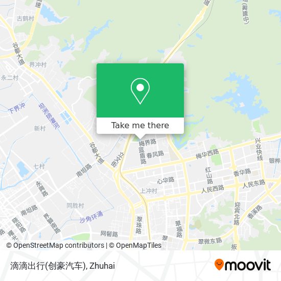 滴滴出行(创豪汽车) map