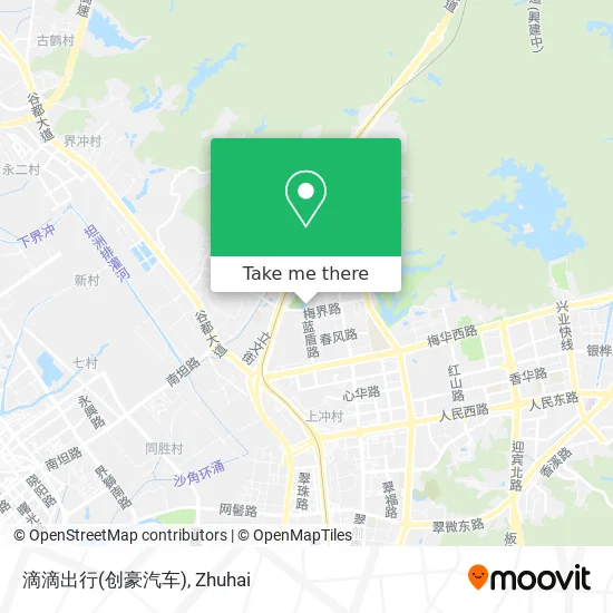 滴滴出行(创豪汽车) map