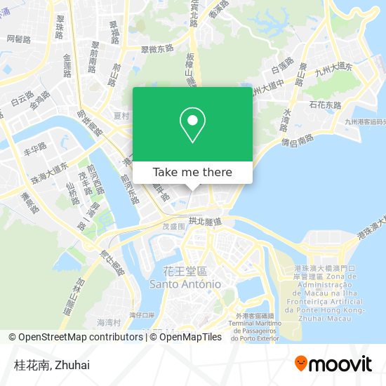 桂花南 map